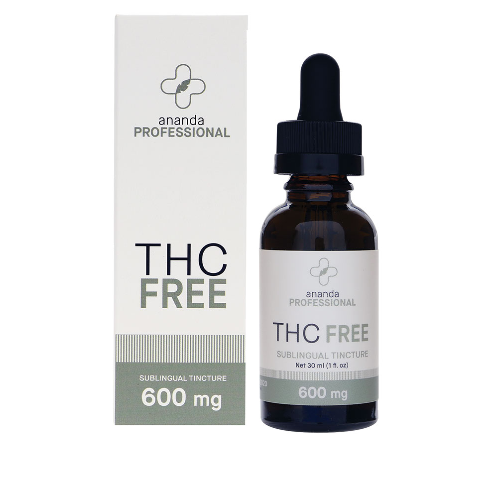 THC Free CBD Oil Drops 20mg/ml (600mg per bottle) - Compounding